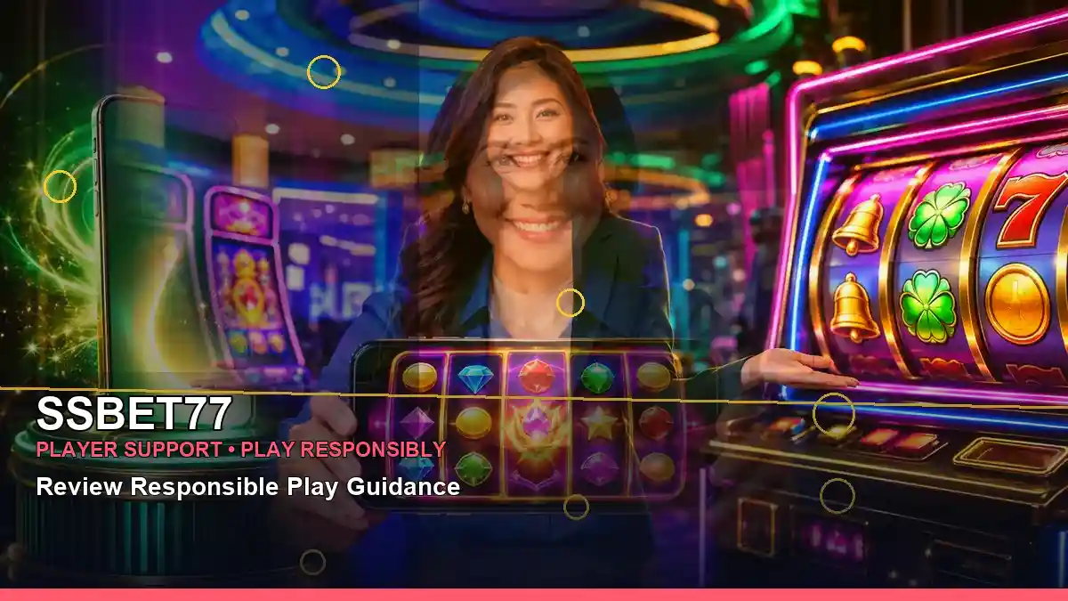 SSBET77 high-energy lucky reels online slot games in a right close-up layout for Philippine players